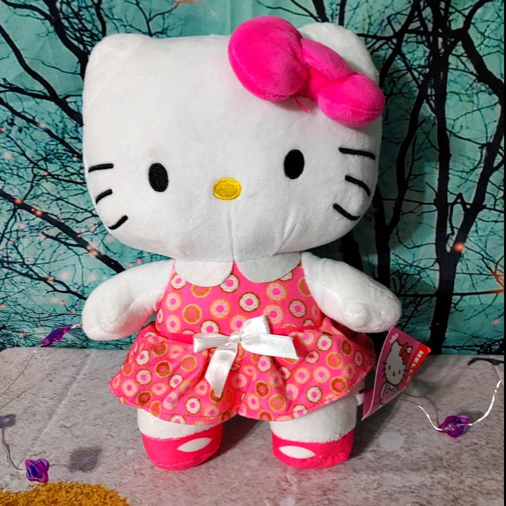Donut Hello Kitty Plush